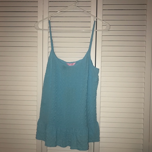 SOLD NWT Lilly Pulitzer Top in Pool House Blue - Picture 5 of 8